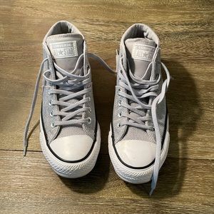 Converse gray sneakers
